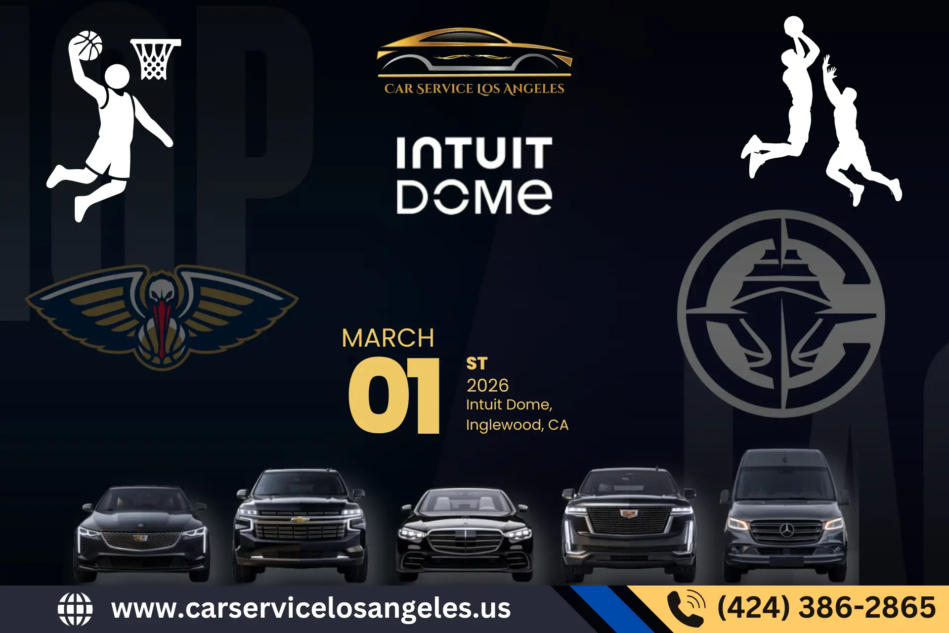 New Orleans Pelicans vs LA Clippers at Intuit Dome – March 1, 2026