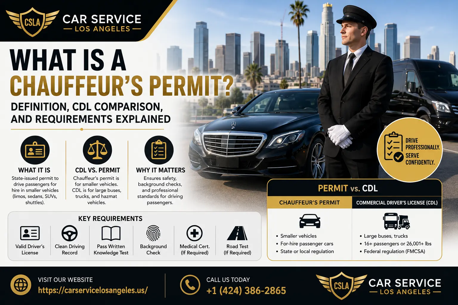 Chauffeur's Permit: What It Is, CDL Rules and Requirements