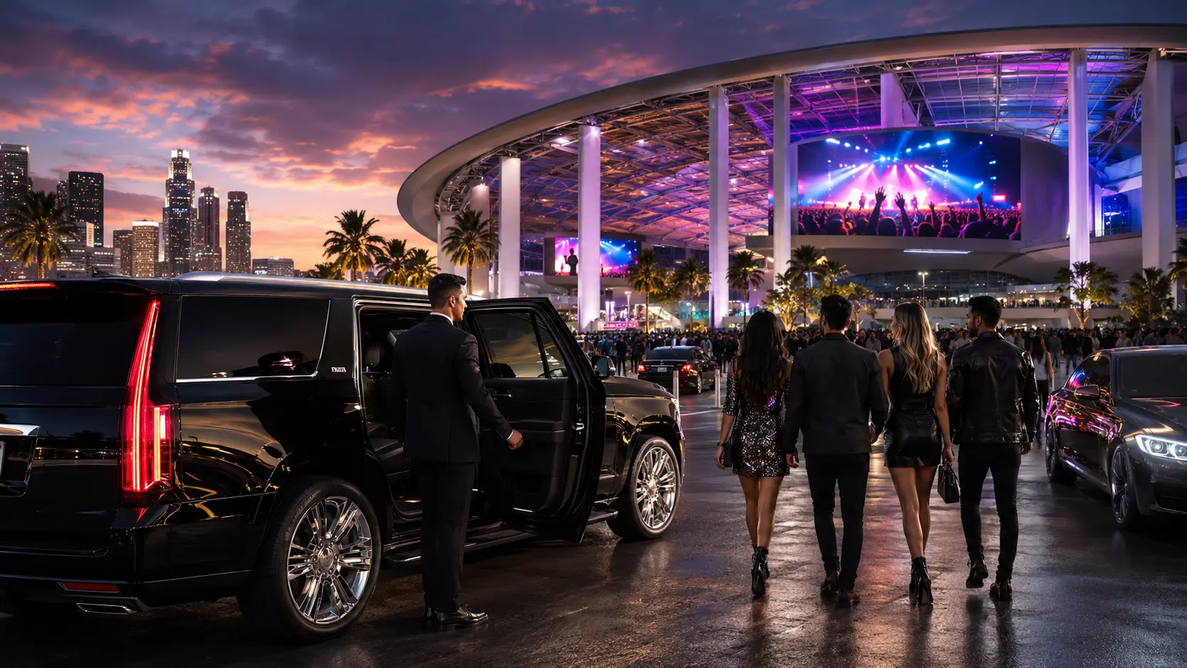 Limo Service to SoFi Stadium for Concerts - A Booking Guide
